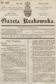 Gazeta Krakowska. 1838, nr 111