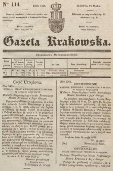 Gazeta Krakowska. 1838, nr 114