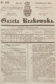 Gazeta Krakowska. 1838, nr 115