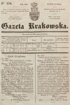 Gazeta Krakowska. 1838, nr 118