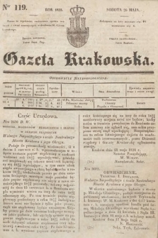 Gazeta Krakowska. 1838, nr 119