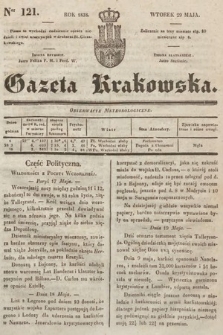 Gazeta Krakowska. 1838, nr 121