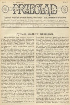 Przegląd Chemiczno-Techniczny : czasopismo poświęcone sprawom przemysłu chemicznego i handlu przetworami chemicznymi. R.2, 1913, №  12