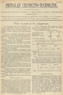 Przegląd Chemiczno-Techniczny : czasopismo poświęcone sprawom przemysłu chemicznego i handlu przetworami chemicznymi. R.2, 1913, №  2