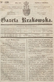 Gazeta Krakowska. 1838, nr 129