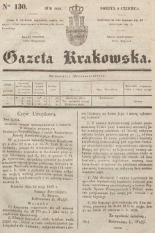 Gazeta Krakowska. 1838, nr 130
