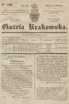 Gazeta Krakowska. 1838, nr 146