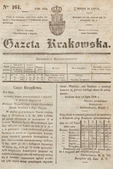 Gazeta Krakowska. 1838, nr 161