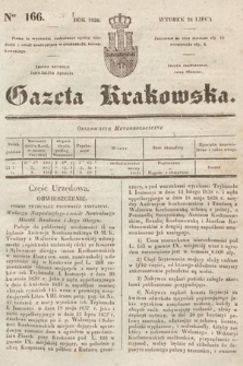 Gazeta Krakowska. 1838, nr 166