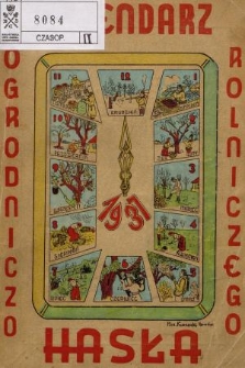 Kalendarz Hasła Ogrodniczo-Rolniczego na Rok 1937
