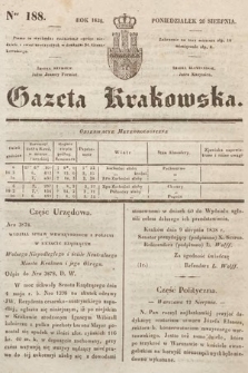 Gazeta Krakowska. 1838, nr 188