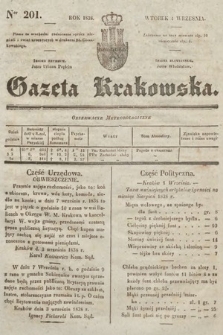Gazeta Krakowska. 1838, nr 201