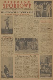 Przegląd Sportowy. R. 7, 1951, nr 84