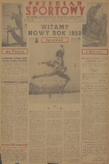 Przegląd Sportowy. R. 7, 1951, nr 109