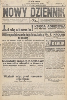 Nowy Dziennik. 1932, nr 2