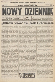 Nowy Dziennik. 1932, nr 9