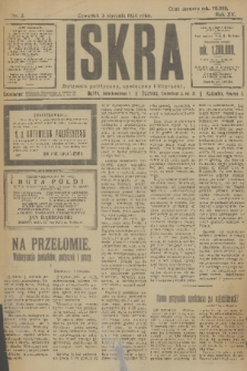 Iskra : dziennik polityczny, społeczny i literacki. R.15 (1924), nr 2