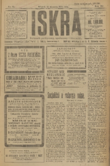 Iskra : dziennik polityczny, społeczny i literacki. R.15 (1924), nr 12