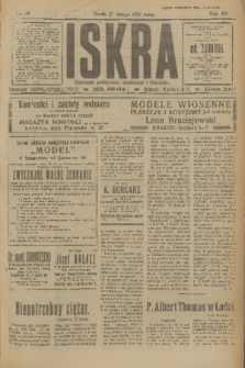 Iskra : dziennik polityczny, społeczny i literacki. R.15 (1924), nr 48