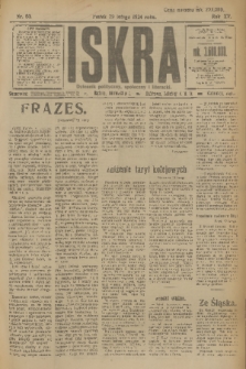 Iskra : dziennik polityczny, społeczny i literacki. R.15 (1924), nr 50