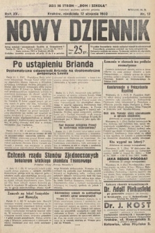 Nowy Dziennik. 1932, nr 17