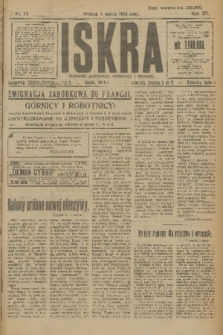 Iskra : dziennik polityczny, społeczny i literacki. R.15 (1924), nr 53