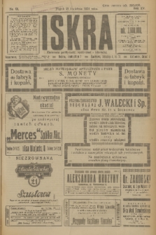 Iskra : dziennik polityczny, społeczny i literacki. R.15 (1924), nr 91