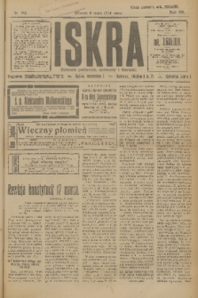 Iskra : dziennik polityczny, społeczny i literacki. R.15 (1924), nr 102