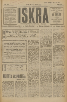 Iskra : dziennik polityczny, społeczny i literacki. R.15 (1924), nr 103