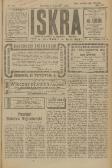 Iskra : dziennik polityczny, społeczny i literacki. R.15 (1924), nr 104