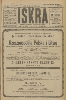 Iskra : dziennik polityczny, społeczny i literacki. R.15 (1924), nr 107