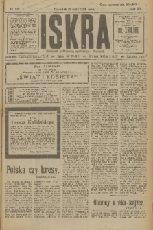 Iskra : dziennik polityczny, społeczny i literacki. R.15 (1924), nr 109