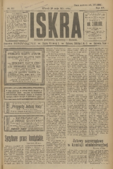 Iskra : dziennik polityczny, społeczny i literacki. R.15 (1924), nr 113