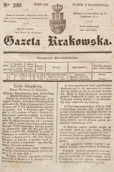 Gazeta Krakowska. 1838, nr 239