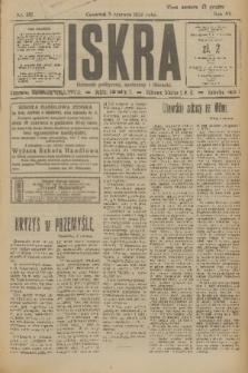 Iskra : dziennik polityczny, społeczny i literacki. R.15 (1924), nr 126