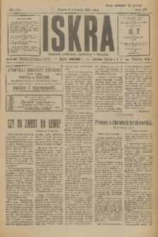 Iskra : dziennik polityczny, społeczny i literacki. R.15 (1924), nr 127