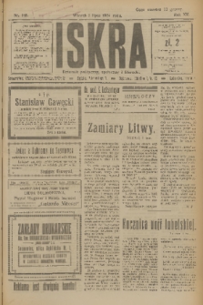 Iskra : dziennik polityczny, społeczny i literacki. R.15 (1924), nr 146