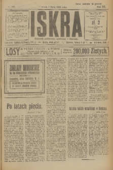 Iskra : dziennik polityczny, społeczny i literacki. R.15 (1924), nr 147