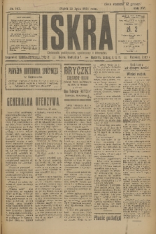 Iskra : dziennik polityczny, społeczny i literacki. R.15 (1924), nr 167