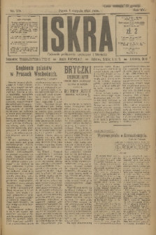 Iskra : dziennik polityczny, społeczny i literacki. R.15 (1924), nr 179