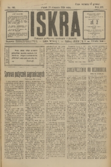 Iskra : dziennik polityczny, społeczny i literacki. R.15 (1924), nr 196