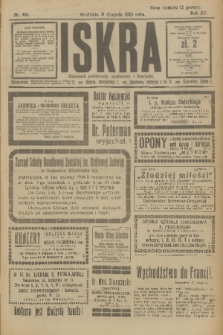 Iskra : dziennik polityczny, społeczny i literacki. R.15 (1924), nr 198