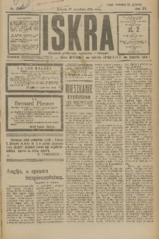 Iskra : dziennik polityczny, społeczny i literacki. R.15 (1924), nr 220