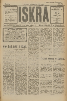 Iskra : dziennik polityczny, społeczny i literacki. R.15 (1924), nr 229