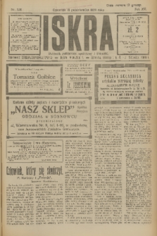 Iskra : dziennik polityczny, społeczny i literacki. R.15 (1924), nr 236