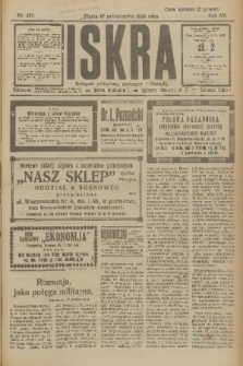 Iskra : dziennik polityczny, społeczny i literacki. R.15 (1924), nr 237