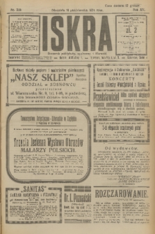 Iskra : dziennik polityczny, społeczny i literacki. R.15 (1924), nr 239