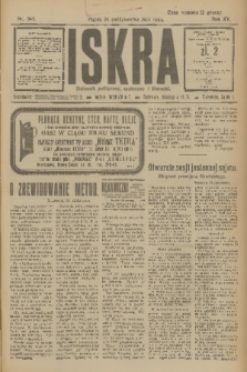 Iskra : dziennik polityczny, społeczny i literacki. R.15 (1924), nr 243