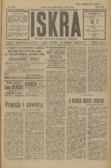 Iskra : dziennik polityczny, społeczny i literacki. R.15 (1924), nr 247