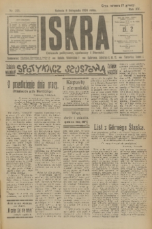 Iskra : dziennik polityczny, społeczny i literacki. R.15 (1924), nr 255